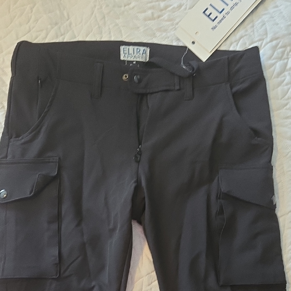 Elira Women's Black Cargo Pants